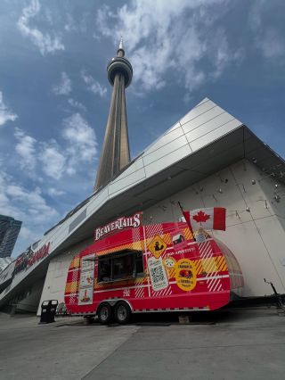 Toronto CN tower #foodtruck #foodtrailer #streetfood #streetcatering #foodstreet #foodmarket #fastfoodlover #foodgasm...